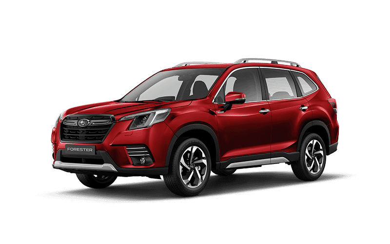 SUBARU FORESTER HIBRIDO color Rojo Venecia